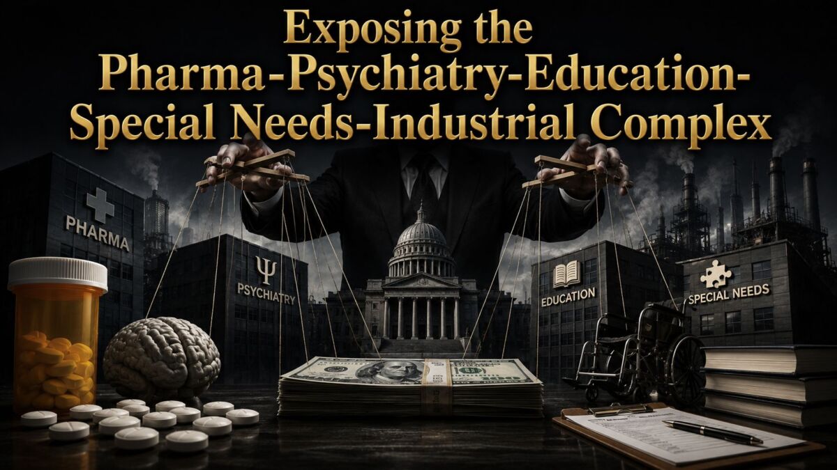 Exposing the Pharma-Psychiatry-Education-Special Needs-Industrial Complex (Video)
