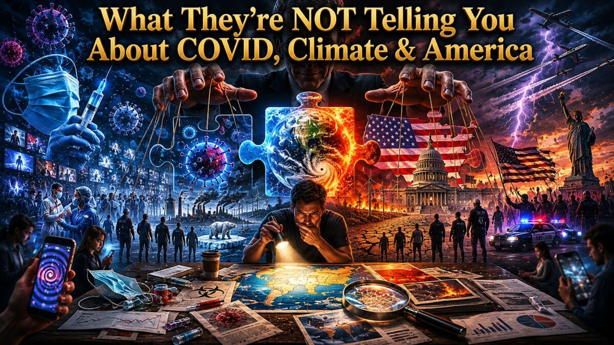 What They're NOT Telling You About COVID, Climate & America